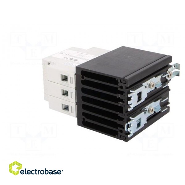 Relay: solid state | Ucntrl: 0÷10VDC | 40A | 180÷660VAC | 2-phase | IP20 image 4