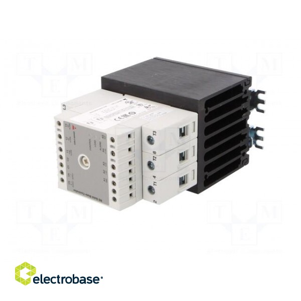 Relay: solid state | Ucntrl: 0÷10VDC | 40A | 180÷660VAC | 2-phase | IP20 фото 2