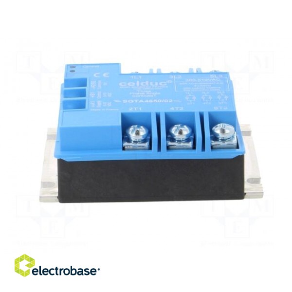 Relay: solid state | 50A | Uswitch: 300÷510VAC | 3-phase | Series: SGTA фото 3