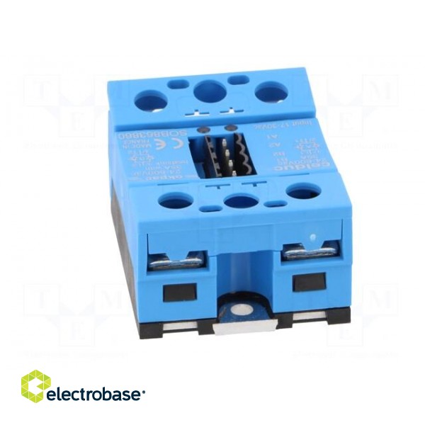 Relay: solid state | 35A | Uswitch: 24÷600VAC | 2-phase | Series: SOB image 5