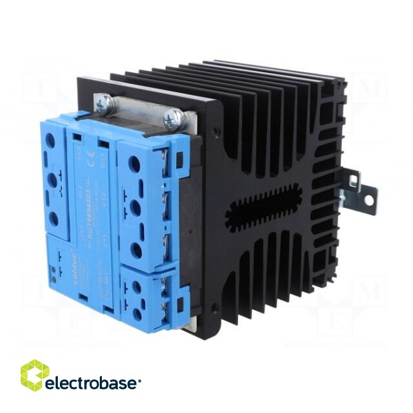 Relay: solid state | 48A | Uswitch: 24÷520VAC | 3-phase | Series: SGT8 фото 2