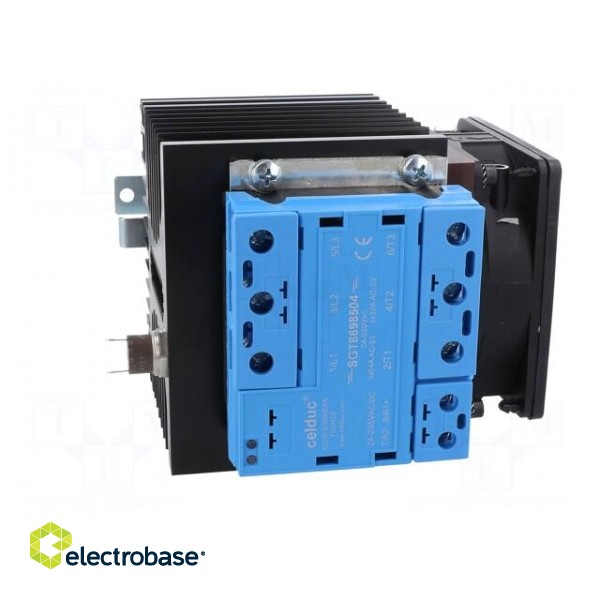 Relay: solid state | 64A | Uswitch: 24÷520VAC | 3-phase | Series: SGT8 фото 9