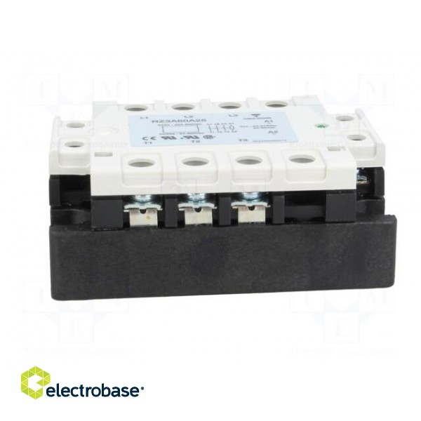 Relay: solid state | Ucntrl: 24÷50VDC | Ucntrl: 24÷275VAC | 25A | IP00 image 3