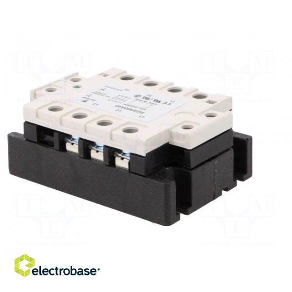 Relay: solid state | Ucntrl: 24÷50VDC | Ucntrl: 24÷275VAC | 40A | IP00 фото 8