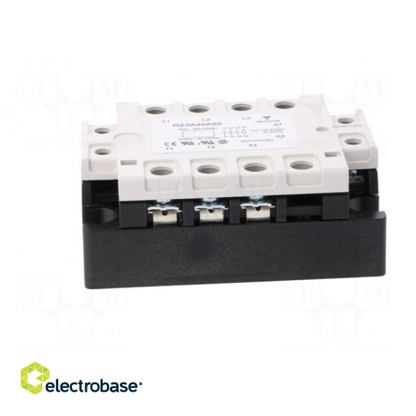 Relay: solid state | Ucntrl: 24÷50VDC | Ucntrl: 24÷275VAC | 55A | IP00 image 3