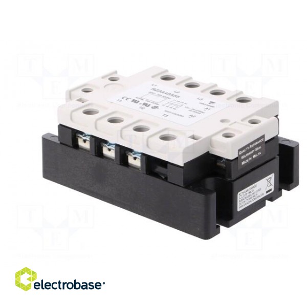 Relay: solid state | Ucntrl: 24÷50VDC | Ucntrl: 24÷275VAC | 55A | IP00 фото 4