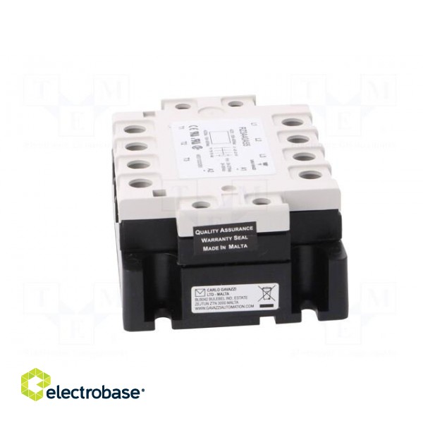 Relay: solid state | Ucntrl: 24÷50VDC | Ucntrl: 24÷275VAC | 55A | IP00 image 5