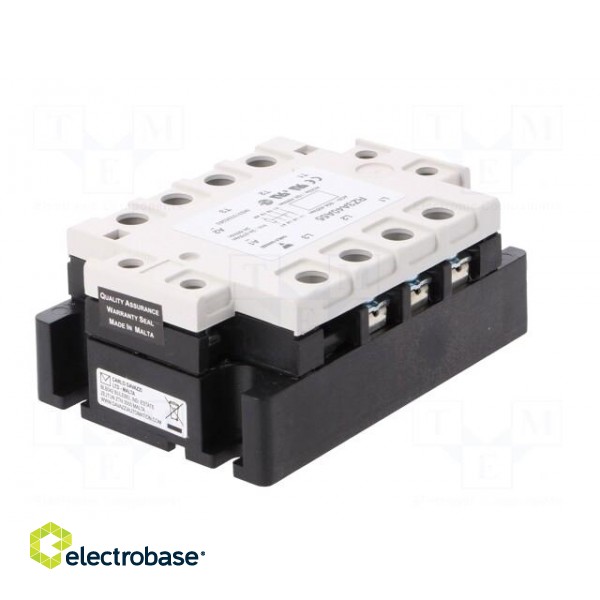 Relay: solid state | Ucntrl: 24÷50VDC | Ucntrl: 24÷275VAC | 55A | IP00 фото 6