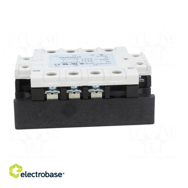 Relay: solid state | Ucntrl: 24÷50VDC | Ucntrl: 24÷275VAC | 75A | IP00 image 3