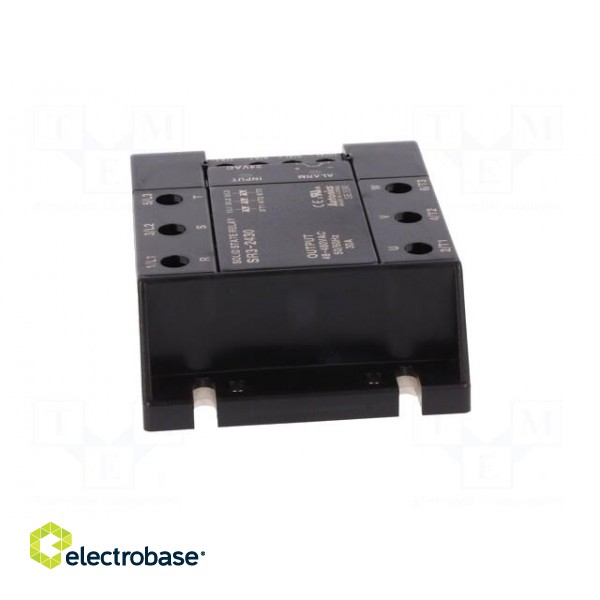 Relay: solid state | 30A | Uswitch: 48÷480VAC | 3-phase | Series: SR3 image 9