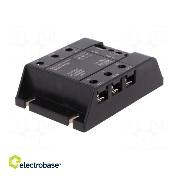 Relay: solid state | Ucntrl: 24VAC | 50A | 48÷480VAC | 3-phase image 2
