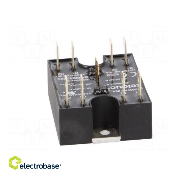 Relay: solid state | Ucntrl: 3÷32VDC | 25A | 24÷280VAC | 4-channels image 5