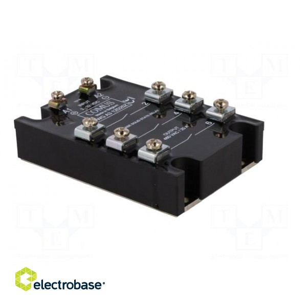 Relay: solid state | Ucntrl: 3÷32VDC | 25A | 24÷480VAC | 3-phase image 8
