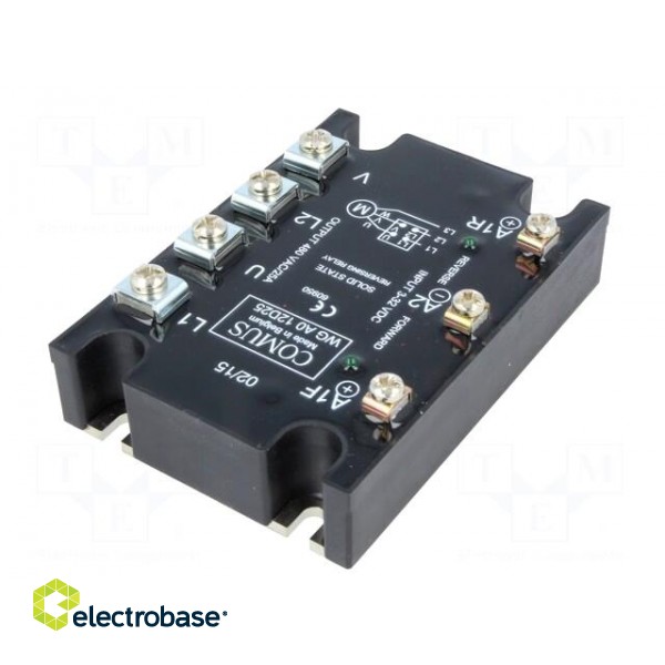Relay: solid state | 25A | Uswitch: 48÷480VAC | 3-phase,reversing image 6
