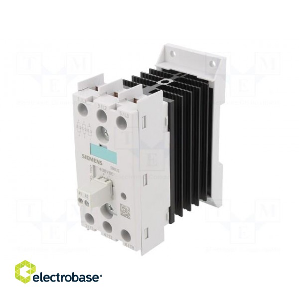 Relay: solid state | 10A | Uswitch: 48÷600VAC | 3-phase | Series: 3RF24 paveikslėlis 1