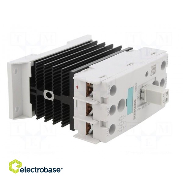 Relay: solid state | 10A | Uswitch: 48÷600VAC | 3-phase | Series: 3RF24 фото 8