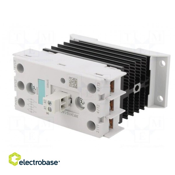 Relay: solid state | 10A | Uswitch: 48÷600VAC | 3-phase | Series: 3RF24 paveikslėlis 2