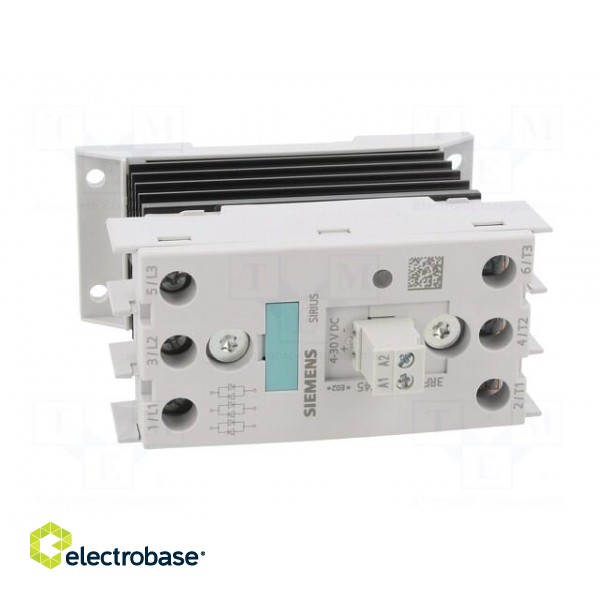 Relay: solid state | 10A | Uswitch: 48÷600VAC | 3-phase | Series: 3RF24 фото 9