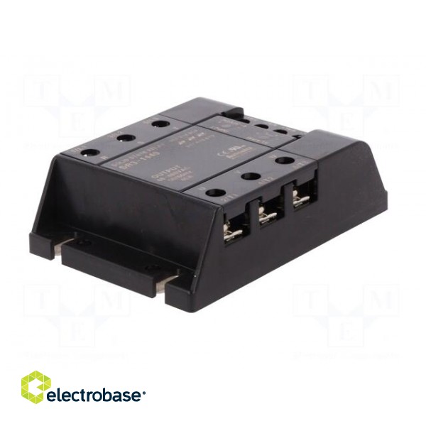 Relay: solid state | Ucntrl: 4÷30VDC | 40A | 48÷480VAC | 3-phase фото 2