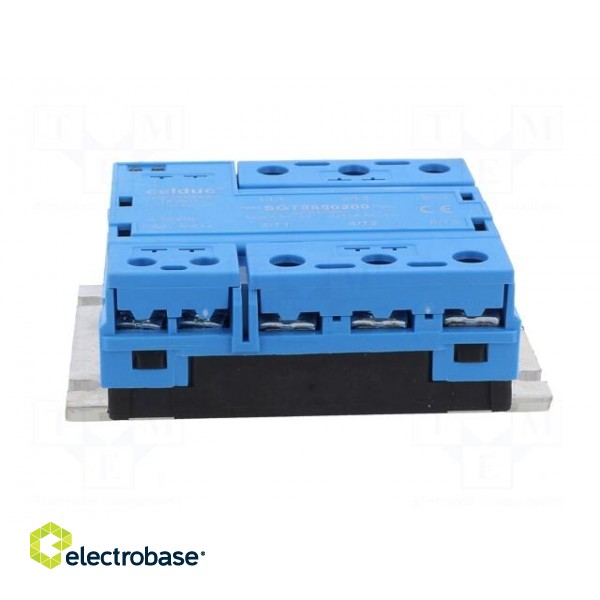 Relay: solid state | 50A | Uswitch: 24÷640VAC | 3-phase | Series: SGT8 фото 3