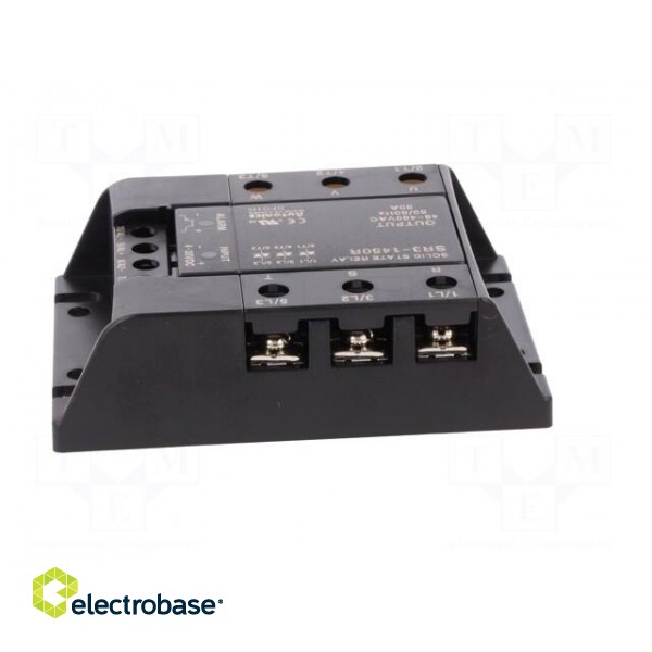 Relay: solid state | 50A | Uswitch: 48÷480VAC | 3-phase | Series: SR3 image 7