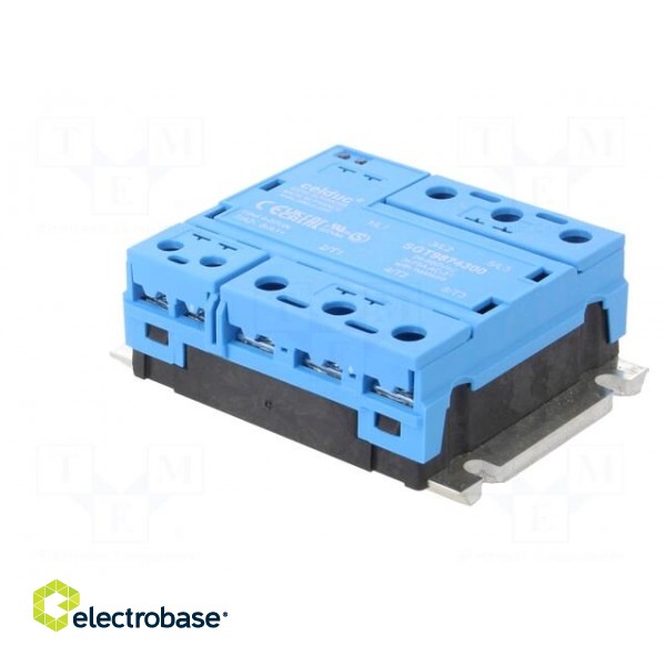 Relay: solid state | 75A | Uswitch: 24÷660VAC | 3-phase | Series: SGT9 image 4