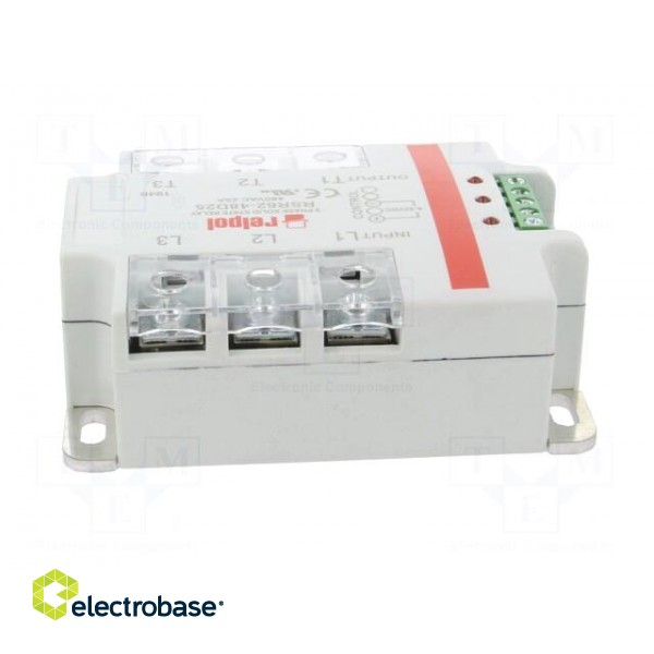 Relay: solid state | 25A | Uswitch: 24÷530VAC | 3-phase | Series: RSR62 image 7