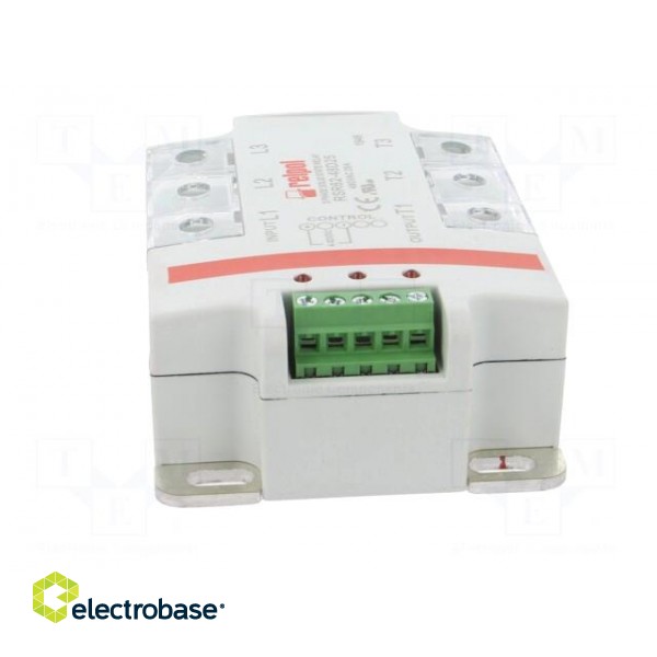 Relay: solid state | Ucntrl: 4÷32VDC | 25A | 24÷530VAC | 3-phase | IP20 фото 9