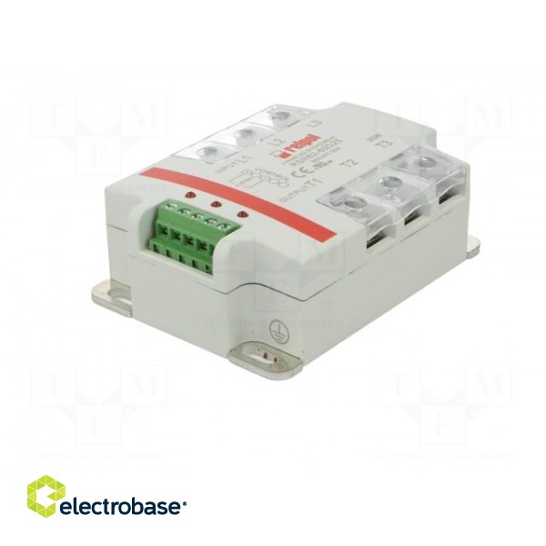 Relay: solid state | 25A | Uswitch: 24÷660VAC | 3-phase | Series: RSR62 image 2