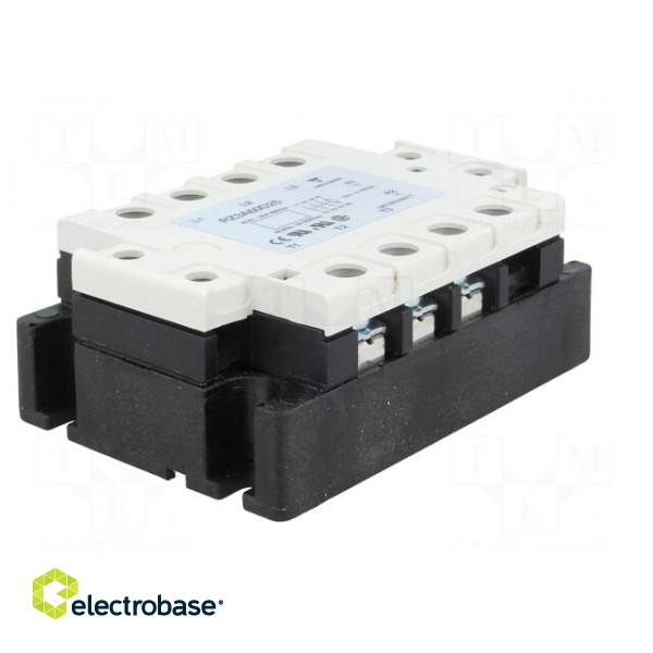 Relay: solid state | Ucntrl: 4÷32VDC | 25A | 42÷660VAC | 3-phase | IP00 image 2