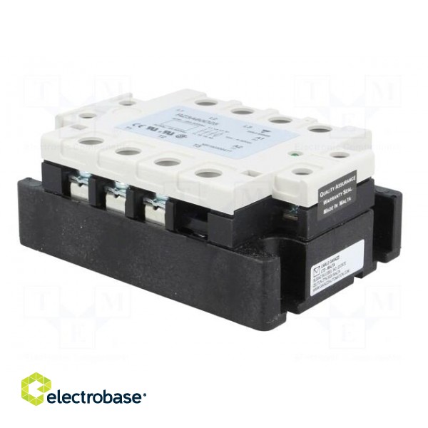 Relay: solid state | Ucntrl: 4÷32VDC | 25A | 42÷660VAC | 3-phase | IP00 image 4