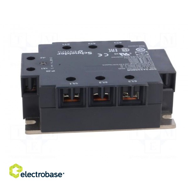 Relay: solid state | Ucntrl: 4÷32VDC | 25A | 48÷530VAC | 3-phase | IP20 paveikslėlis 7
