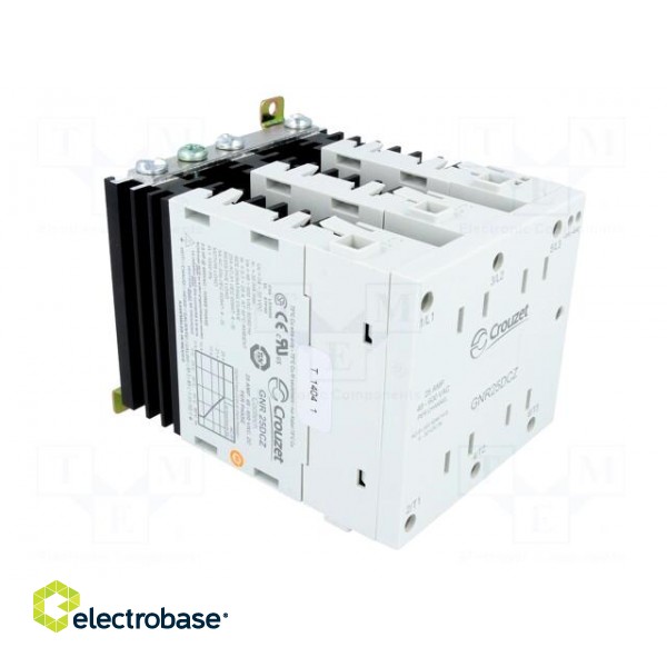 Relay: solid state | 25A | Uswitch: 48÷600VAC | 3-phase | Series: GNR image 8