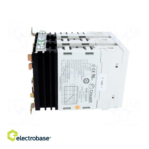 Relay: solid state | 25A | Uswitch: 48÷600VAC | 3-phase | Series: GNR paveikslėlis 7