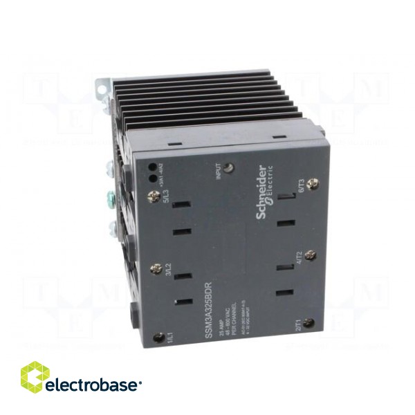 Relay: solid state | 25A | Uswitch: 48÷600VAC | 3-phase | Series: SSM image 9