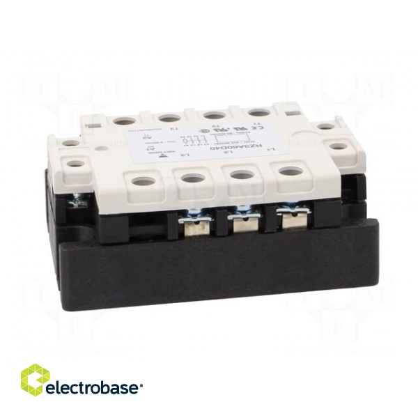 Relay: solid state | Ucntrl: 4÷32VDC | 40A | 42÷660VAC | 3-phase | IP00 фото 7