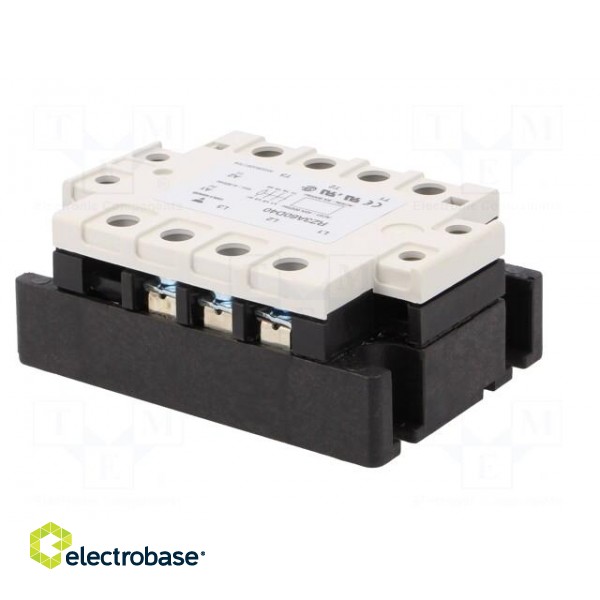 Relay: solid state | Ucntrl: 4÷32VDC | 40A | 42÷660VAC | 3-phase | IP00 фото 8