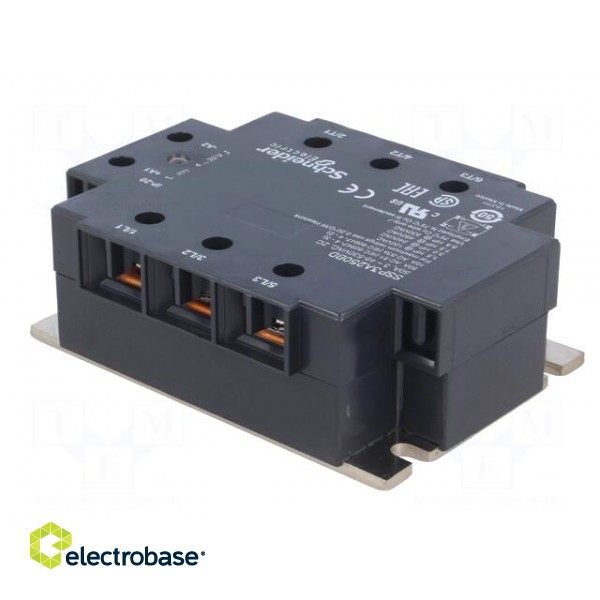 Relay: solid state | Ucntrl: 4÷32VDC | 50A | 48÷530VAC | 3-phase | IP20 image 8