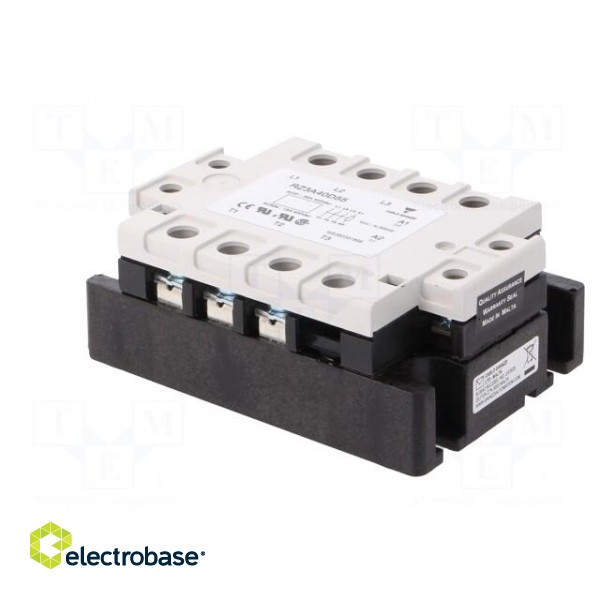 Relay: solid state | 55A | Uswitch: 24÷440VAC | 3-phase | -30÷80°C image 4