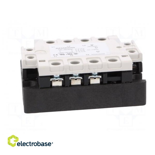 Relay: solid state | 55A | Uswitch: 42÷660VAC | 3-phase | -30÷80°C image 3