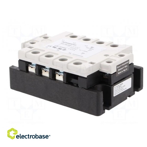 Relay: solid state | Ucntrl: 4÷32VDC | 55A | 42÷660VAC | 3-phase | IP00 paveikslėlis 4