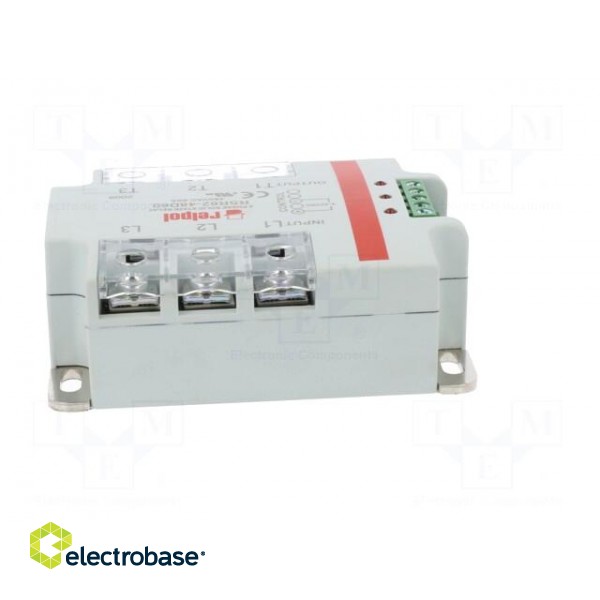 Relay: solid state | Ucntrl: 4÷32VDC | 60A | 24÷530VAC | 3-phase | IP20 image 7