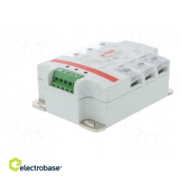 Relay: solid state | Ucntrl: 4÷32VDC | 60A | 24÷530VAC | 3-phase | IP20 image 2