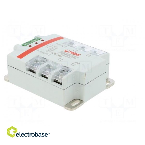 Relay: solid state | 60A | Uswitch: 24÷660VAC | 3-phase | Series: RSR62 фото 4