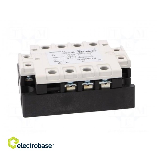 Relay: solid state | Ucntrl: 4÷32VDC | 75A | 24÷440VAC | 3-phase | IP00 image 7