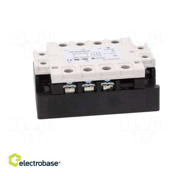 Relay: solid state | Ucntrl: 4÷32VDC | 75A | 24÷440VAC | 3-phase | IP00 paveikslėlis 3