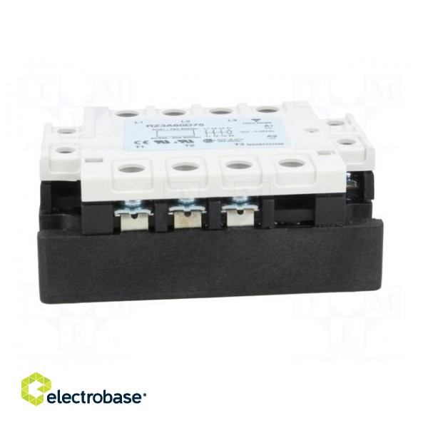 Relay: solid state | Ucntrl: 4÷32VDC | 75A | 42÷660VAC | 3-phase | IP00 фото 3