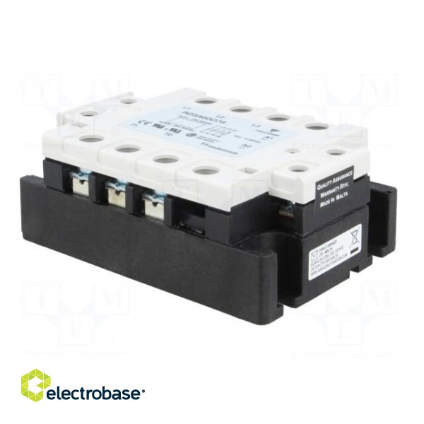 Relay: solid state | Ucntrl: 4÷32VDC | 75A | 42÷660VAC | 3-phase | IP00 фото 4