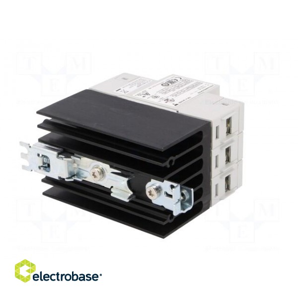 Relay: solid state | Ucntrl: 5÷32VDC | 20A | 42÷660VAC | 3-phase | IP20 image 6