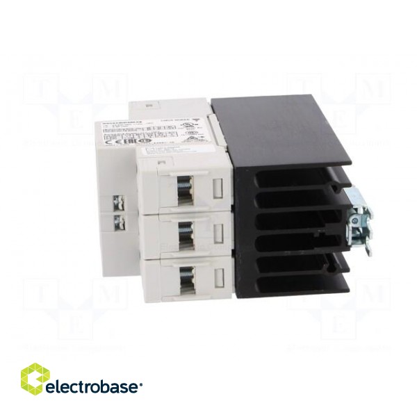 Relay: solid state | Ucntrl: 5÷32VDC | 25A | 42÷660VAC | 2-phase | IP20 фото 3